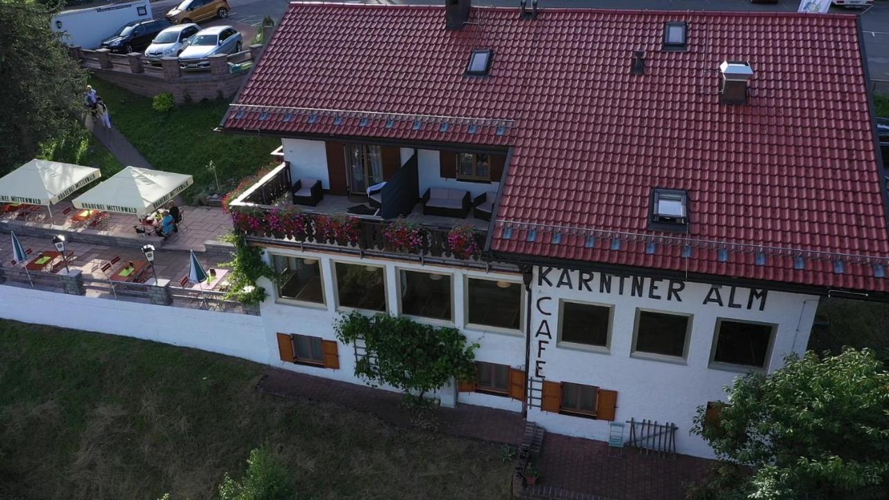 Hotel Berggasthof Karntner Alm Mittenwald Esterno foto